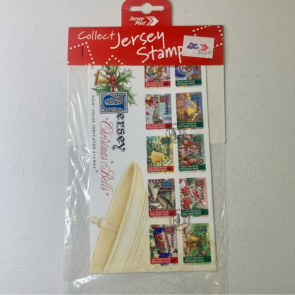 2001 Jersey Stamps Christmas Bells MNH Presentation Pack Sealed Channel Islands